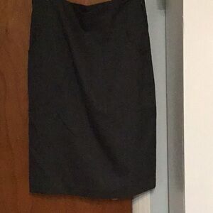 Classic Black Pencil Skirt